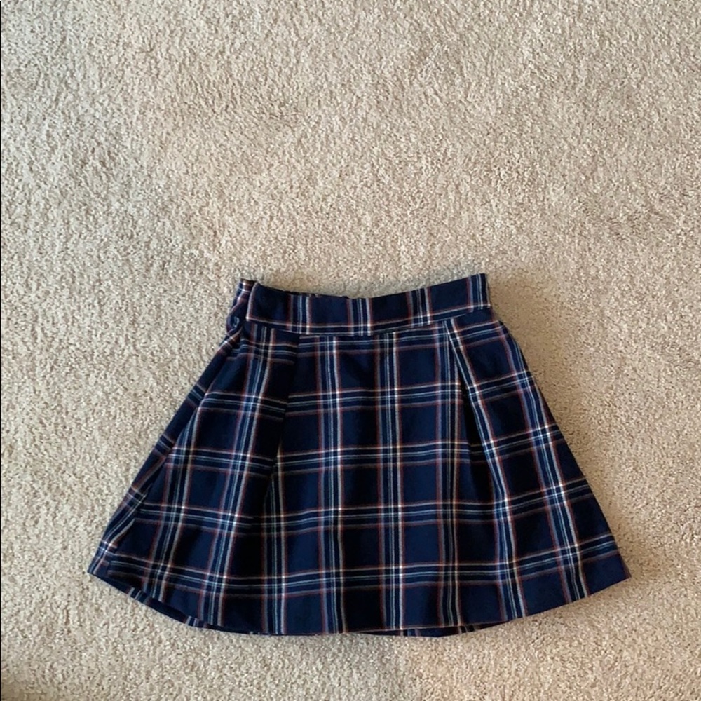 Plaid Skirt